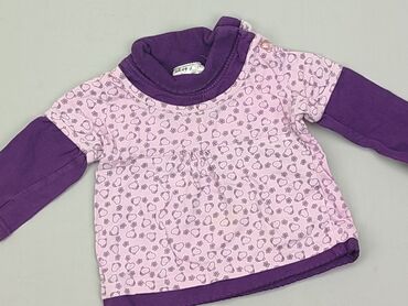różowa bluzka tommy hilfiger: Bluzka, 6-9 m, stan - Dobry