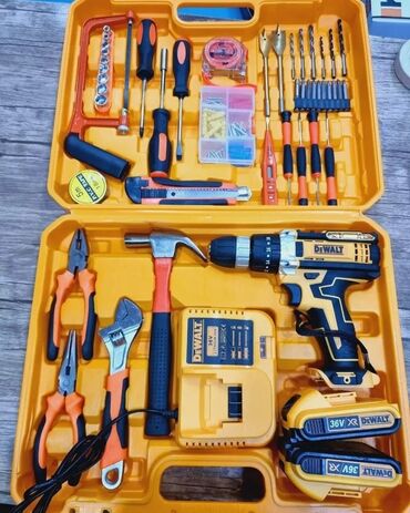 дрели и шуруповерты: Drel dəsti DEWALT 36V adbonikli
drel 
Drel Nabor
nabor drel