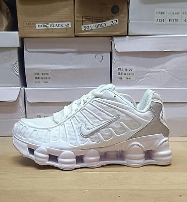 muske patike broj 50: Sportske patike sa amortizujućim „shox“ tipom đona Crne od 36 do 46 — 2