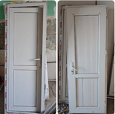 Plastik qapi 2eded 190/80sm 85azn biri Müşviqabad qəsəbəsi. 9193