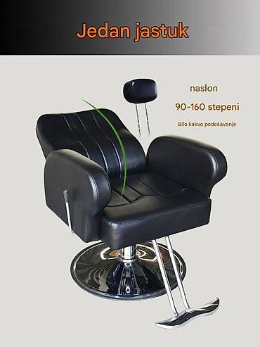 Stolice: Frizerska/barberska stolica sa hidrauličnom pumpom - Materijal — 5