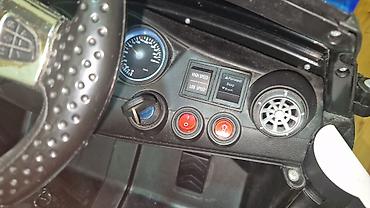 elektrikli maşınlar: 🚔 2 nəfərlik Polis Elektromobili | Pultlu | USB | LED İşıqlar | — 4