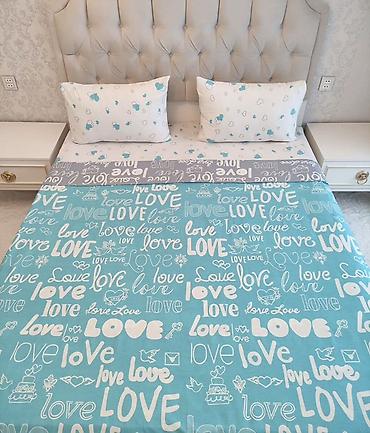 bed sheets: Комплект белья 100% хлопок, фланель это мягкий тёплый приятный на — 1
