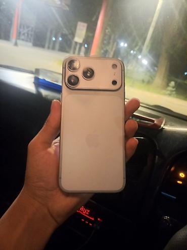 айфон копия: IPhone 17 Pro Max, Б/у, 1 ТБ, Белый, Коробка, 100 % — 7