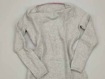 szary sweterek do sukienki: Sweterek, 10 lat, 134-140 cm, stan - Dobry