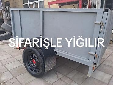 запчасти на прицепы: İstenilen növde qoşqular sifarişle yiğilir. - Karkas: möhkəm metal — 6