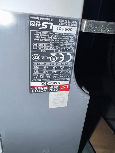 elektron defter: LS 300amper kontaktor,160 kw,yenidir,qutuda istifadə olunmayıb,koreya — 4