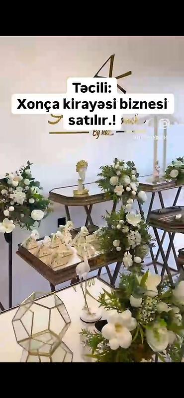 Готовый бизнес: 🎀 TƏCİLİ HAZIR XONÇA KİRAYƏ BİZNESİ SATILIR 🎀 💰 Qiymət: *8000 AZN* — 3