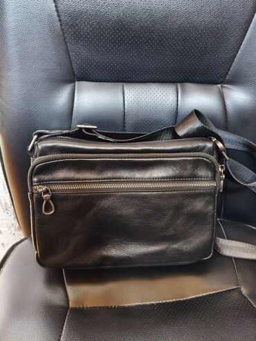 сумка женская через плечо: Барсетка, Материал: Натуральная кожа, Новый