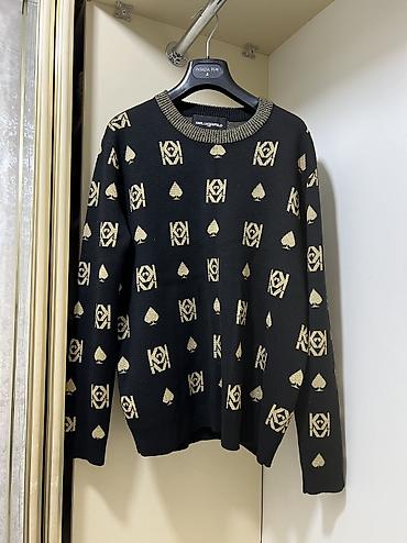 Sviter, Karl Lagerfeld, XL, L, rəng - Qara
