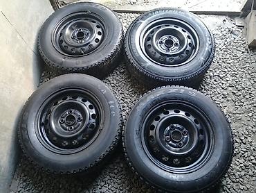 r13 matiz: Диски R14 с зимними шинами 185/70/14 "Maxxis", разболтовка дисков — 1