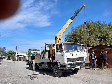 Услуги манипулятора/автокрана - Бортовой грузовик с крановой