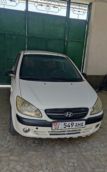 a4 b7: Hyundai Getz: 2008 г., 1.6 л, Механика, Бензин, Хэтчбэк — 1