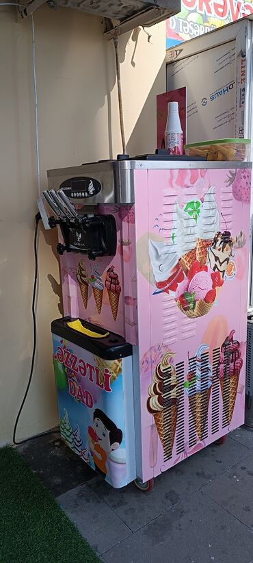çipsi aparati: Dondurma aparati tecili satilir 3500 azn demey olar tezedi 2