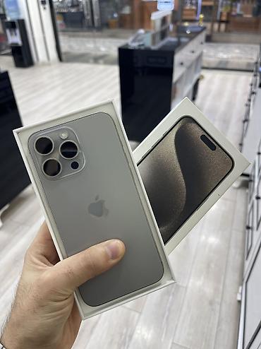 10 pro: IPhone 15 Pro Max, 256 GB, Natural Titanium, Face ID — 1
