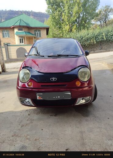 Daewoo: Daewoo Matiz: 2012 г., 0.8 л, Механика, Бензин, Хэтчбэк