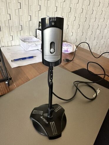 Veb-kameralar: USB Veb-Kamera – A4Tech (Stendli model) 💻 Onlayn dərslər, Zoom