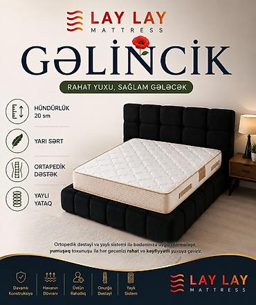 havalı döşək: Yeni, Sadə matras, İki nəfərlik — 2