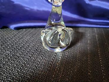 Ostali kućni dekor: Murano nova figura,duvano staklo 70te.god. Visina. 8/4cm — 4