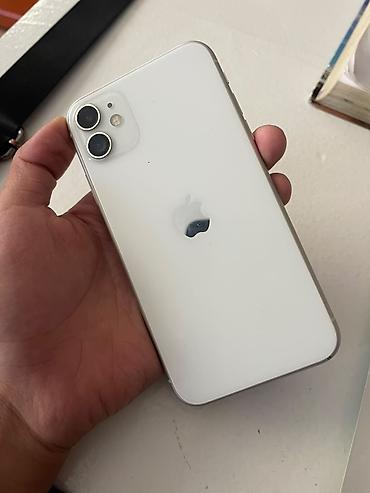 IPhone 11, Б/у, 256 ГБ, Белый, 74 %