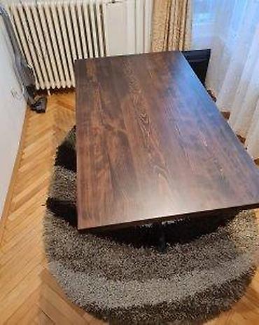 Stilski trpezarijski stolovi: TRPEZARIJSKI STO MODEL BUKVA R8 | Kontakt telefon 06******** Viber — 5