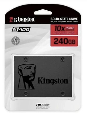 240gb ssd: Kingston A400 SSD – 240 GB - Növ: Solid-State Drive (SSD) - Model — 1