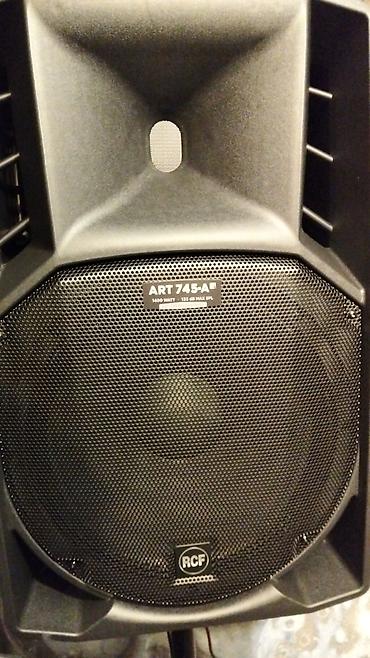 13pro maks: RCF ART 745-A aktiv akustik sistem tazadir - Güc: 1400 W (etiketdə — 1