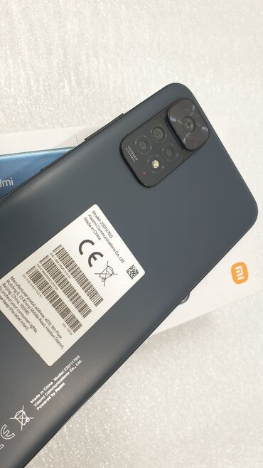 защитные пленки для мобильных телефонов: Xiaomi, Redmi Note 11S, Б/у, 128 ГБ, цвет - Черный, 2 SIM