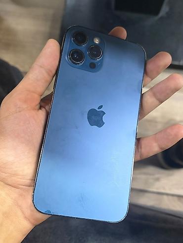 Мобильные телефоны: IPhone 12 Pro Max, 256 ГБ, Pacific Blue — 3
