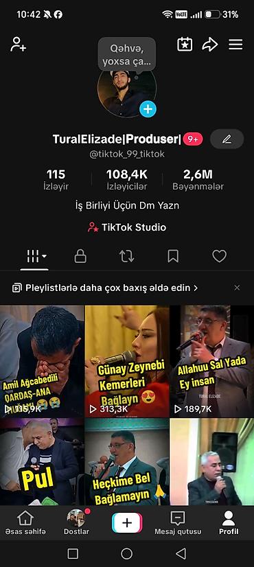 ev temizlik isi bakida: TikTok Hesabı Satılır Orjinal Təsvir: - TikTok üçün peşəkar kontent — 1
