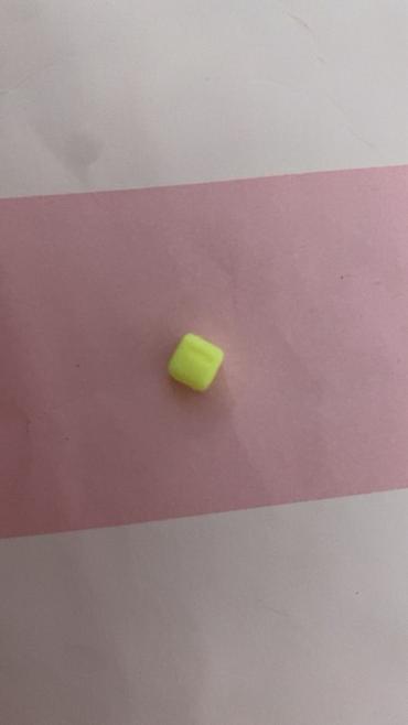 rubik kubu: Pastel rəngli kub muncuq dəsti - Material: plastik (yüngül, hamar — 2