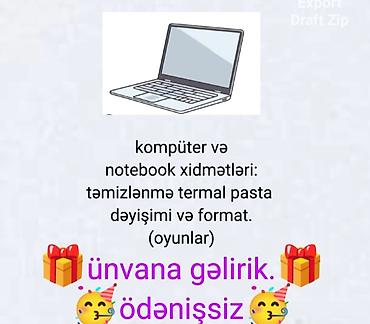 ev temizliyi: Kompüter və noutbuk xidmətləri - Daxili tozdan təmizlənmə: fanların — 1