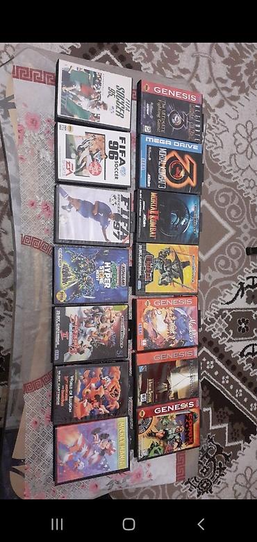 kinder batman: Sega Mega Drive/Genesis üçün qutulu kartric kolleksiyası biri 50m — 1