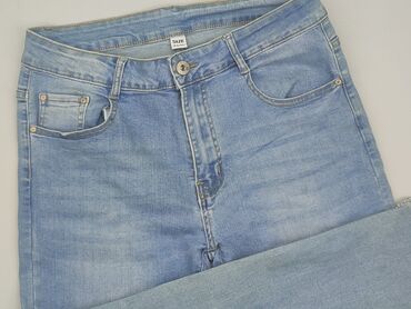 bluzki jeansowa z falbanką: Jeans, XL (EU 42), condition - Good