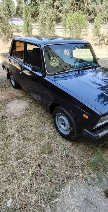VAZ (LADA): Model: Lada (VAZ) 2107 Kuzov: sedan, tünd mavi rəng Dövlət nömrə — 6