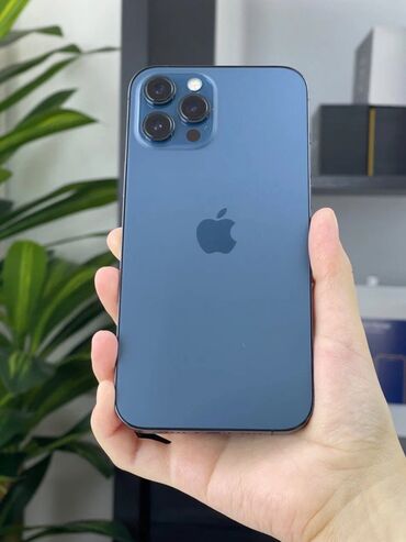 старые кнопочные телефоны: IPhone 12 Pro, Колдонулган, 256 ГБ, Көк, 97 %