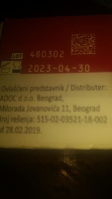 364 oglasa | lalafo.rs: Prodajem trakice za merenje šećera Aku Ček Performa 6 kutija. Cena