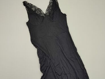 czarne rozkloszowane spódnice midi: Sukienka, S, stan - Idealny