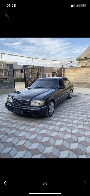 Mercedes-Benz: Mercedes-Benz S-Class: 1997 г., 5 л, Автомат, Бензин, Седан