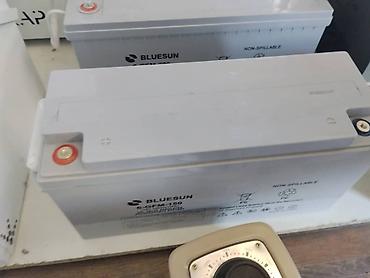 гелевый аккумлятор: Герметичный свинцово-кислотный аккумулятор BLUESUN 6GFM150 Основные — 1