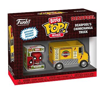 stranger things figur: Məhsul: Bitty Pop! Rides – Deadpool’s Chimichanga Truck - Rəsmi Funko — 2
