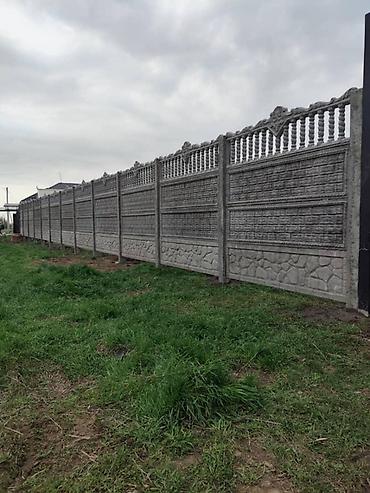 Бетонные еврозаборы: Бетонные заборы из еврозабора (сборные железобетонные секции) с — 33