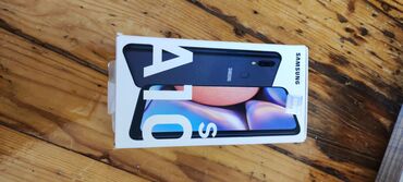 samsung galaxy ace: Samsung A10s, 32 GB, rəng - Qara, İki sim kartlı, Barmaq izi