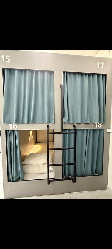 Хостелы: HOSTEL OSH — современный хостел в центре Оша. - Капсульные спальные — 9