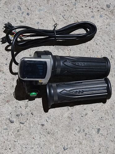 Гироскутеры, сигвеи, электросамокаты: Ручка Газа 48 (дисплей+круиз-контроль)для Электровелосипеда, Скутера