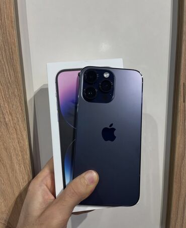 ayfon 14 pro max 2 el: IPhone 14 Pro Max, 256 ГБ, Deep Purple, Отпечаток пальца, Face ID, Беспроводная зарядка