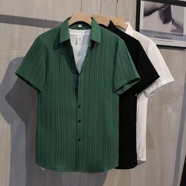 летние рубашки: Рубашка S (EU 36), M (EU 38), L (EU 40), цвет - Черный
