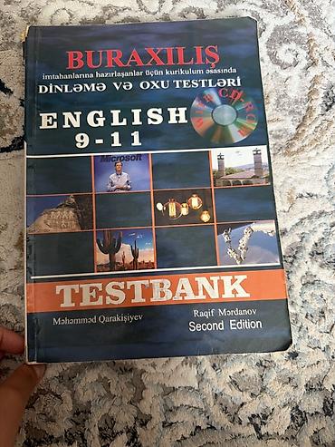 Kitablar və jurnallar: **Buraxılış English 9–11 Testbank (Second Edition)** İngilis dili — 1