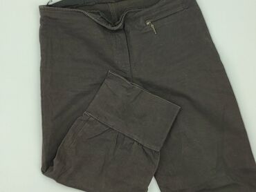 legginsy push up prążkowane: 3/4 Trousers for women, size XL (EU 42)