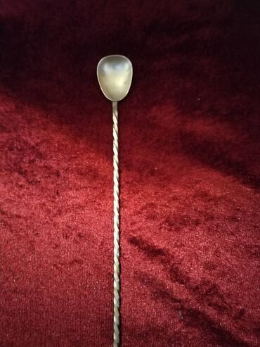 qaşıq dəst: Vintaj desert qaşıq, 60 ci illərin